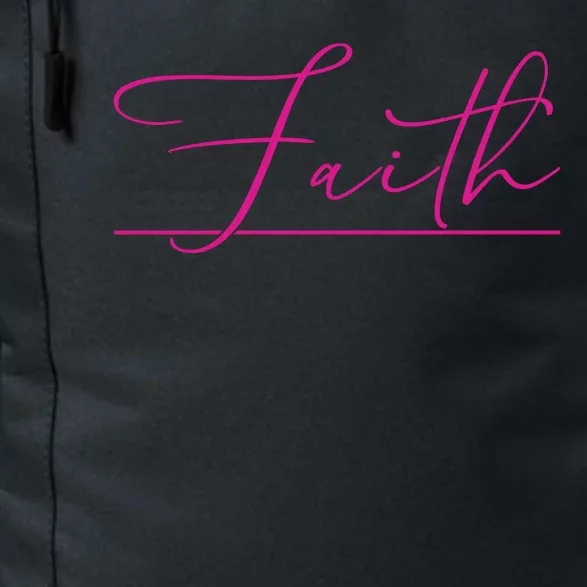 Faith Pink Christian Daily Commute Backpack