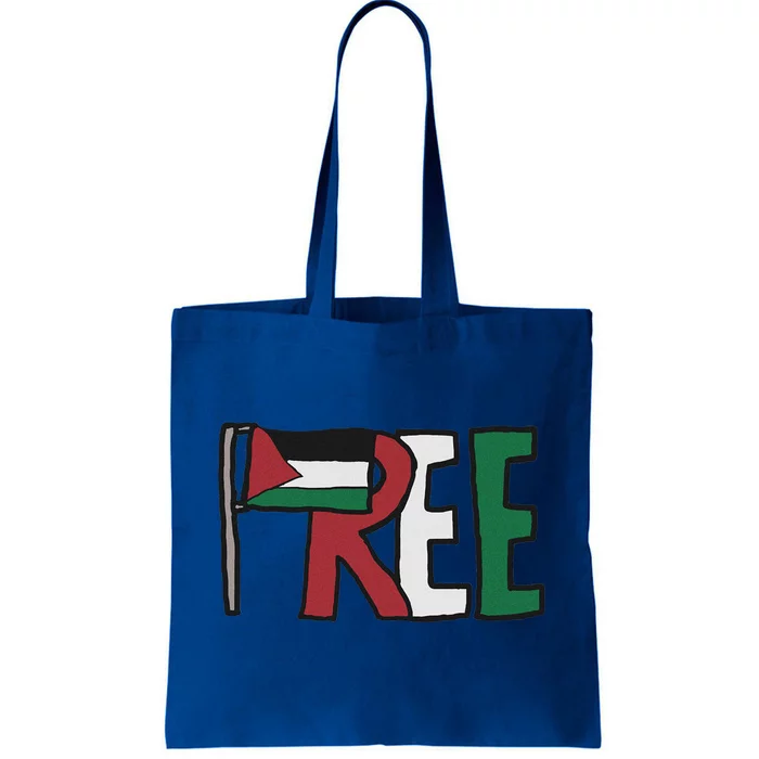 Free Palestine Cool Gift Tote Bag