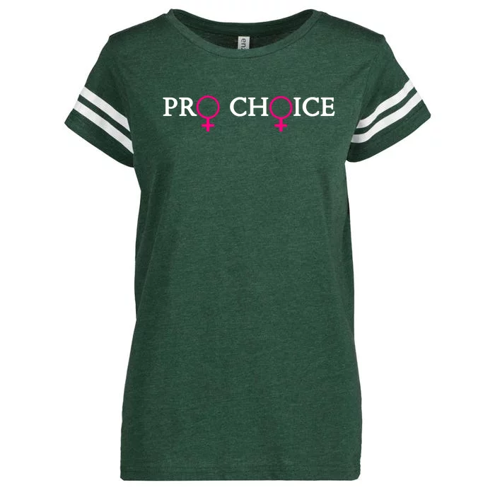 Female Pro Choice 1973 Enza Ladies Jersey Football T-Shirt