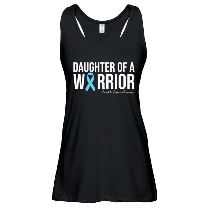 Family Prostate Cancer Awareness Light Blue Daughter Warrior Ladies Essential Flowy Tank