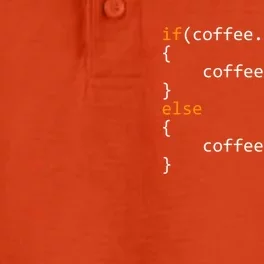 Funny Programmer Coffee Gift For Coders Gift Dry Zone Grid Performance Polo