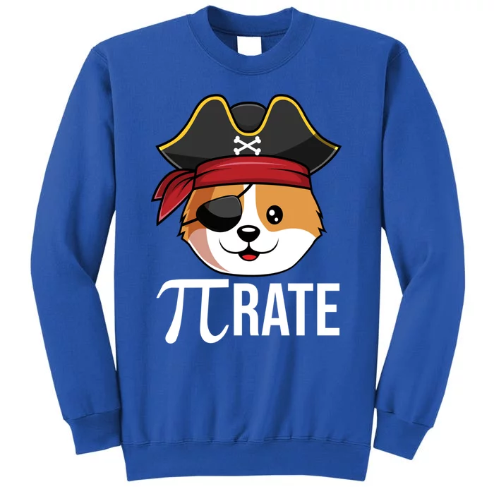 Funny Pigiftrate Corgi Dog Happy Pi Day 3 14 Math Pun Funny Gift Sweatshirt