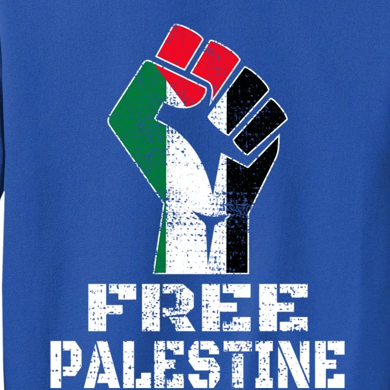 Free Palestine Cool Gift Palestinian Flag Gift Sweatshirt