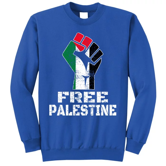 Free Palestine Cool Gift Palestinian Flag Gift Sweatshirt