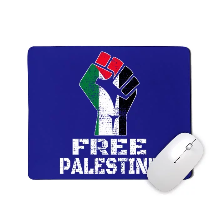 Free Palestine Cool Gift Palestinian Flag Gift Mousepad