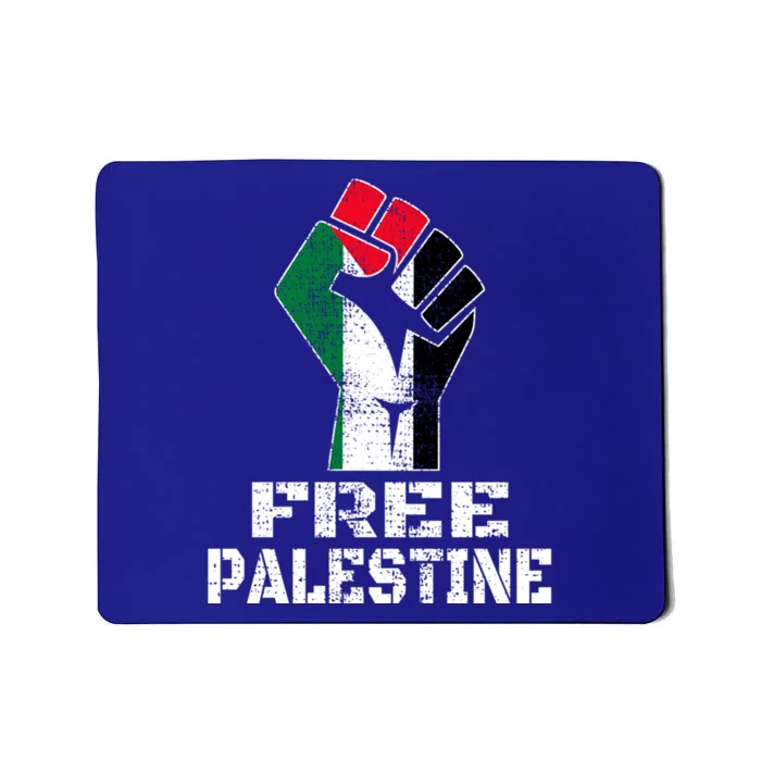 Free Palestine Cool Gift Palestinian Flag Gift Mousepad