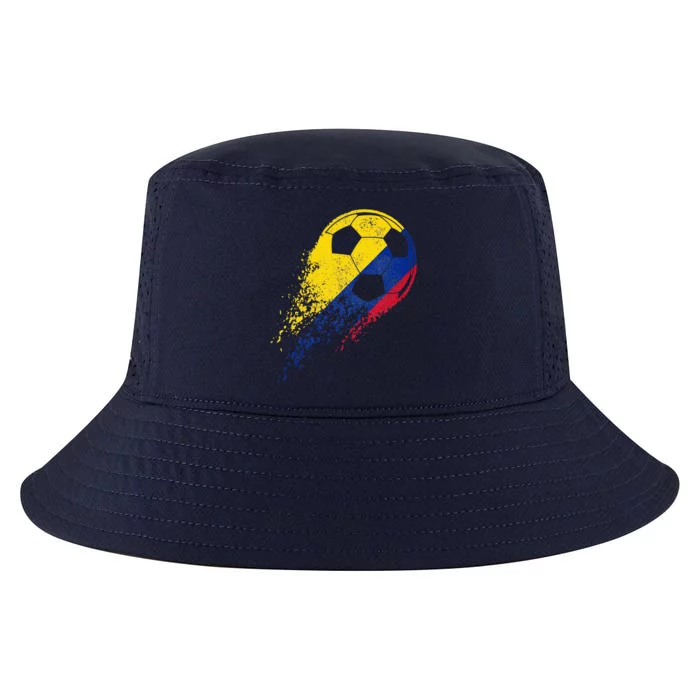 Flag Pride Colombia Soccer Colombian Player Cool Comfort Performance Bucket Hat