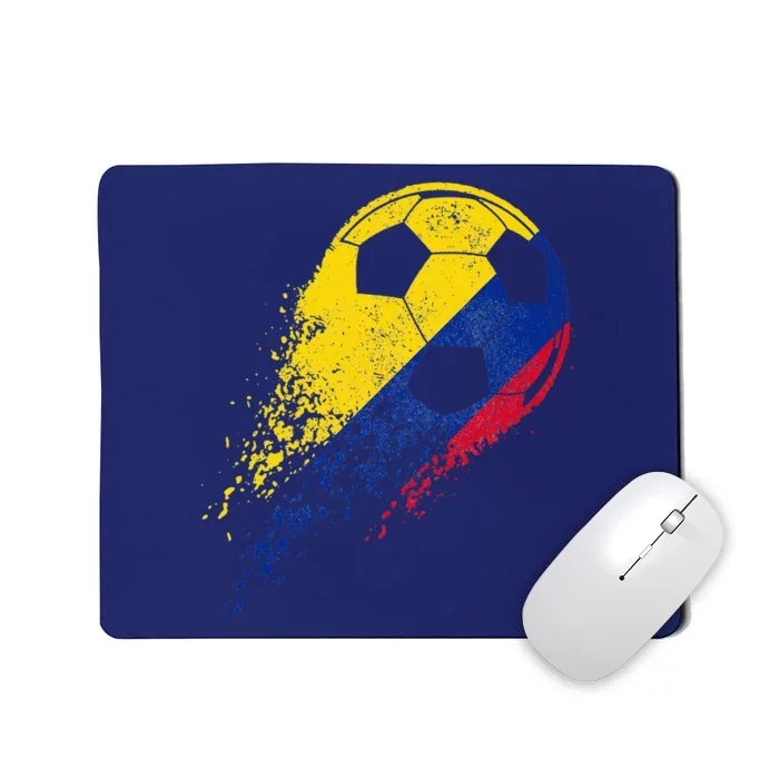 Flag Pride Colombia Soccer Colombian Player Mousepad