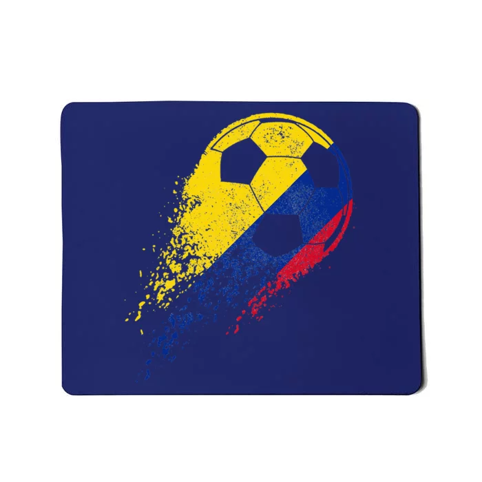 Flag Pride Colombia Soccer Colombian Player Mousepad