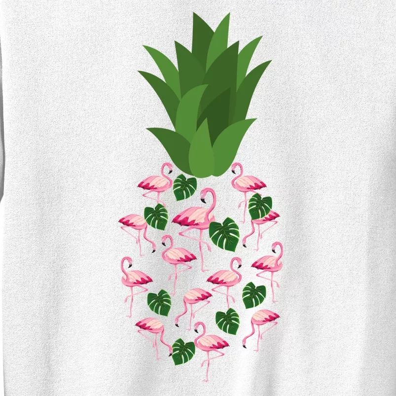 Flamingo Pineapple Cute Fun Summer Sweatshirt