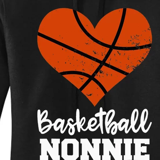 Favorite Players Call Me Nonnie Funny Basketball Nonnie Women's Pullover Hoodie