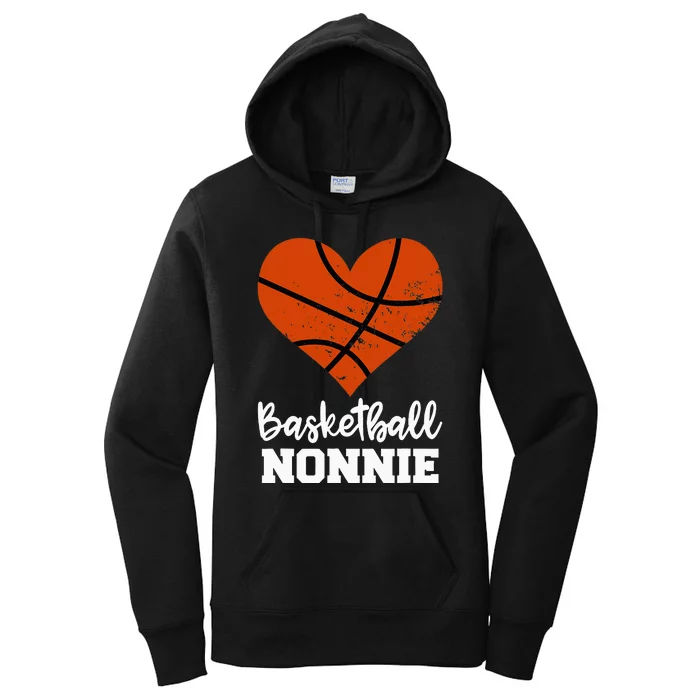 Favorite Players Call Me Nonnie Funny Basketball Nonnie Women's Pullover Hoodie