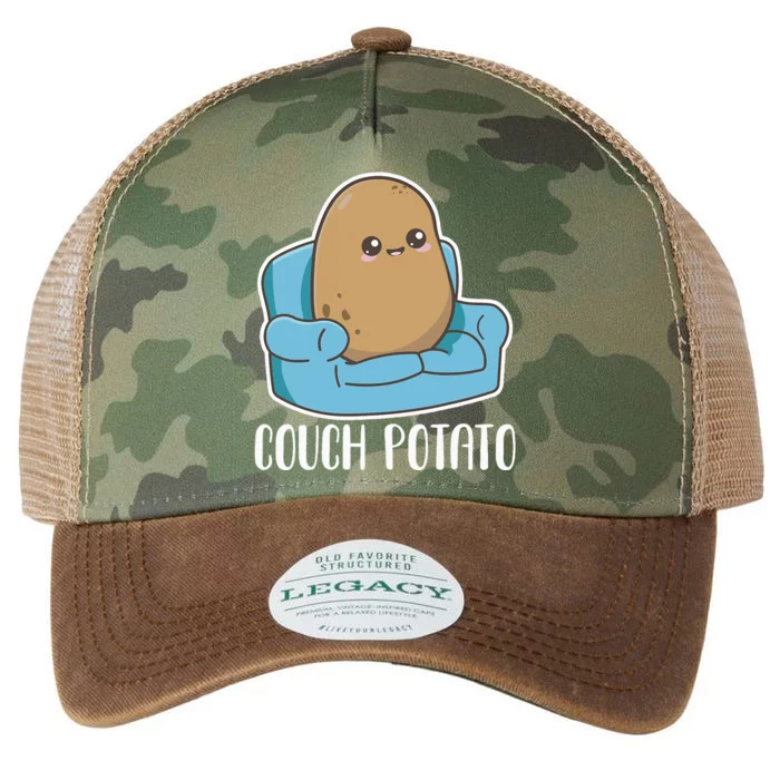 Funny Potato Costume for Couch Potatoes Legacy Tie Dye Trucker Hat