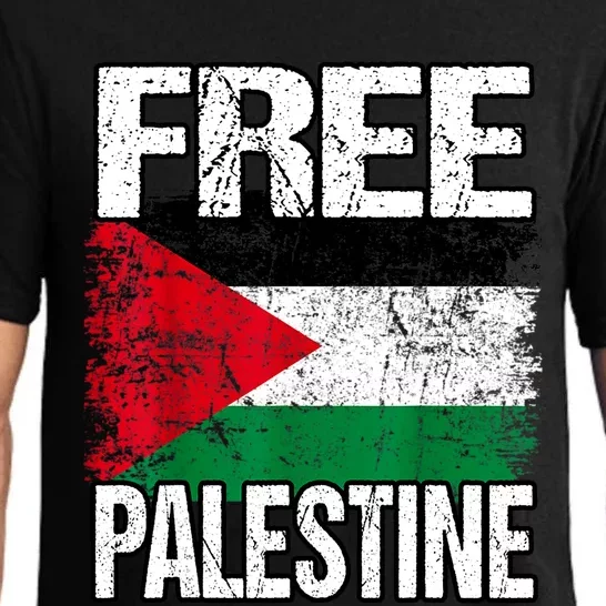 Free Palestine Cool Gift Pajama Set