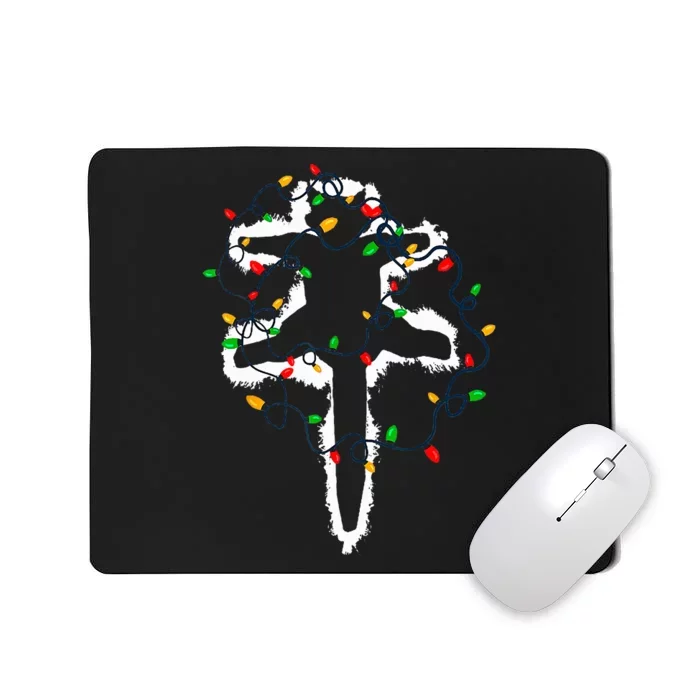 Funny Pussy Cat From Christmas Vacation Frieds Lover Mousepad