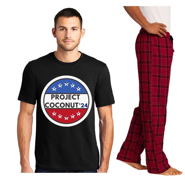 Funny Project Coconut Tree 24 Kamala Harris President Gen Z Sweat Pajama Set