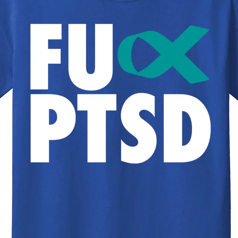 Fu Ptsd Cool Gift Post Traumatic Stress Disorder Awareness Gift Kids T-Shirt