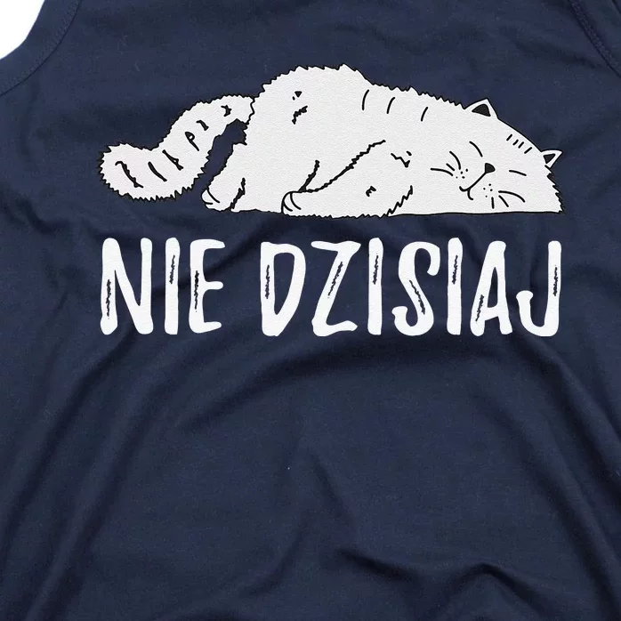 Funny Polish Cat Poland Polska Tank Top