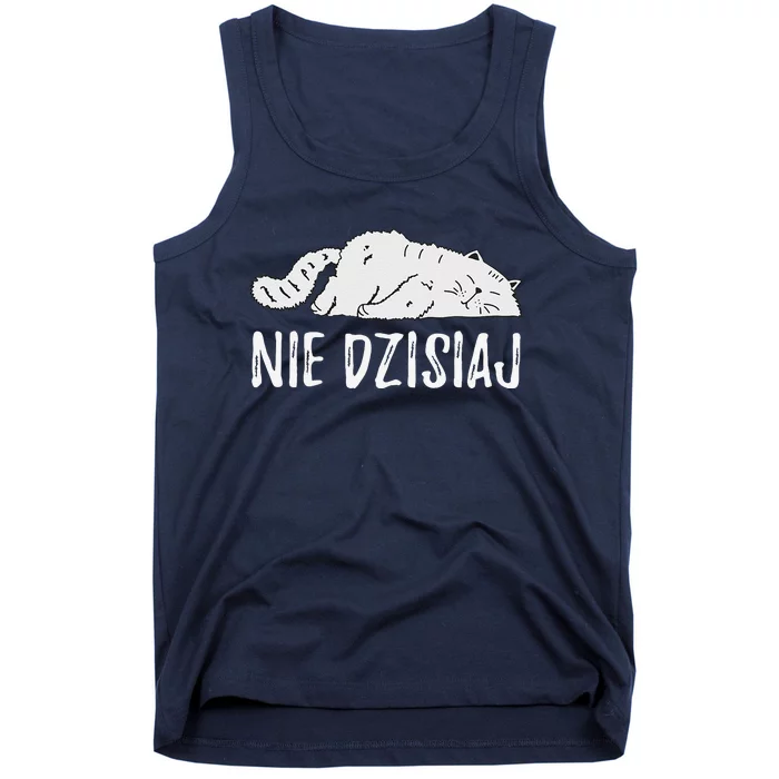 Funny Polish Cat Poland Polska Tank Top