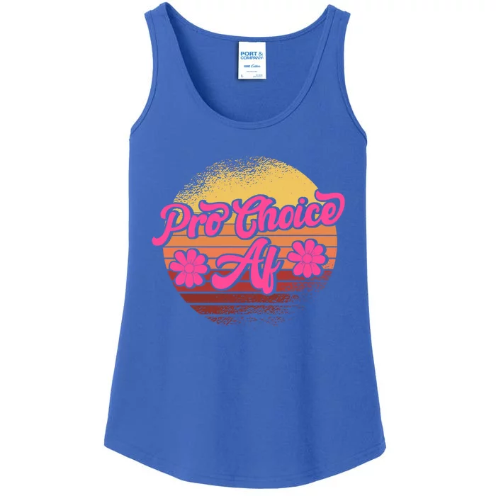 Feminist Pro Choice Af Gift Ladies Essential Tank