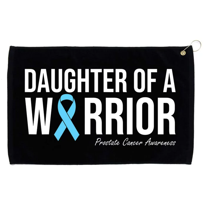 Family Prostate Cancer Awareness Light Blue Daughter Warrior Grommeted Golf Towel