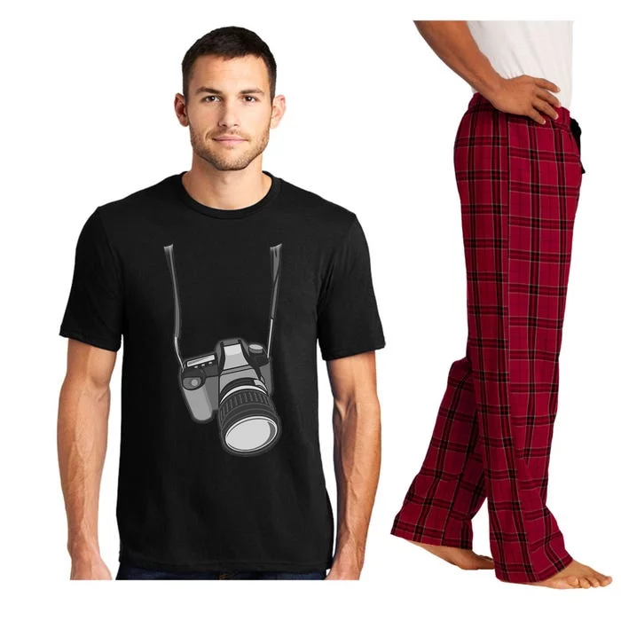 Funny Photographer Costume Camera Halloween Gift Ideas Pajama Set