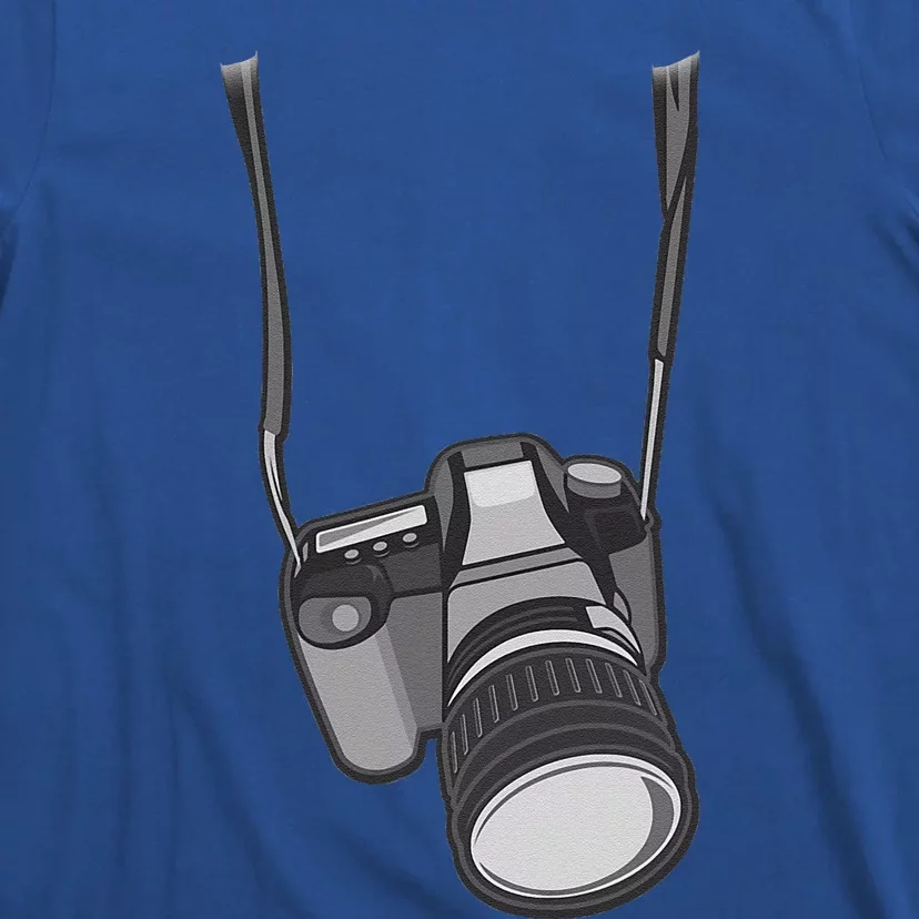 Funny Photographer Costume Camera Halloween Gift Ideas T-Shirt