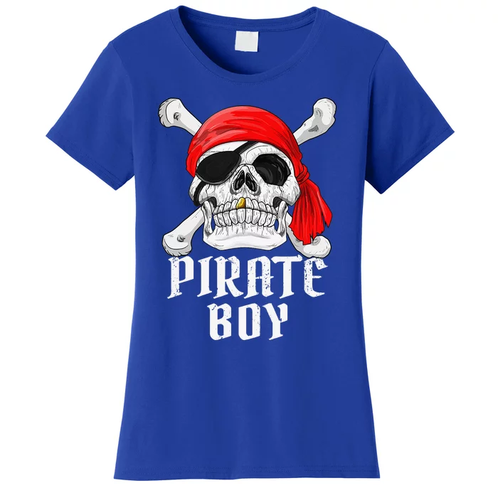 Funny Pirate Costume Theme Party Halloween Women's T-Shirt