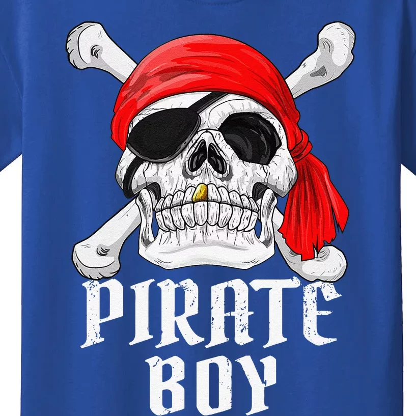 Funny Pirate Costume Theme Party Halloween Kids T-Shirt