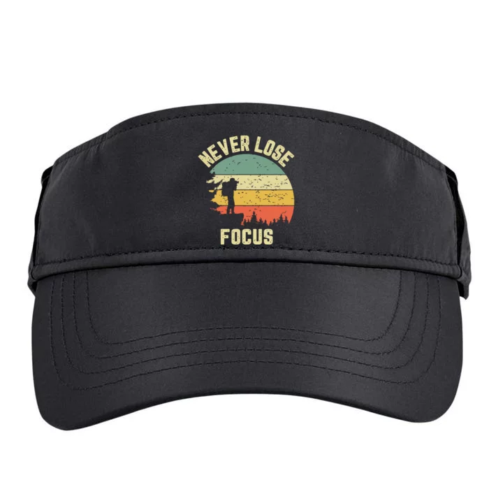 Funny Photographer Camera Never Lose Focus Photography Adult Drive Performance Visor