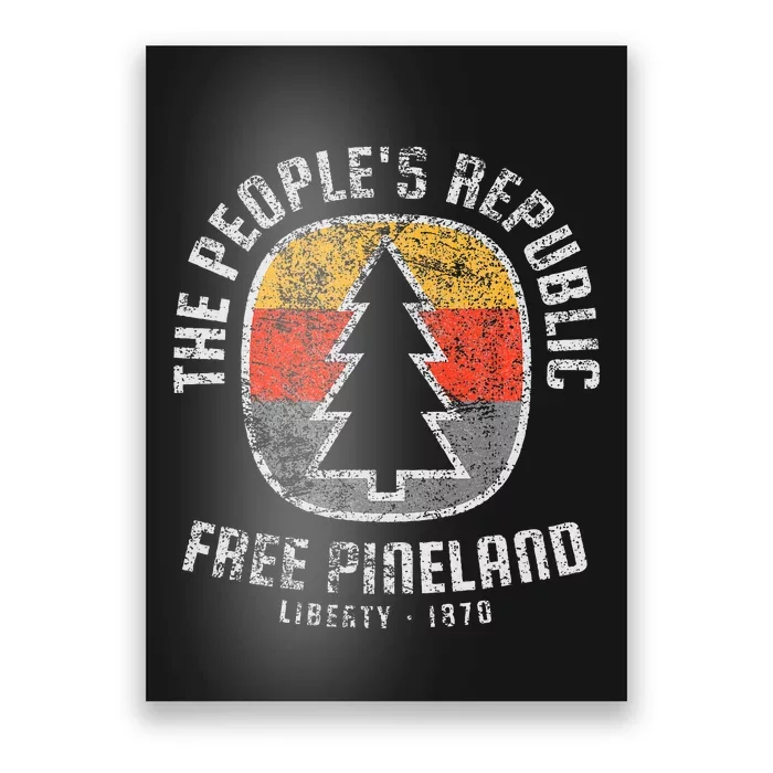 Free Pineland Camping Badge Poster