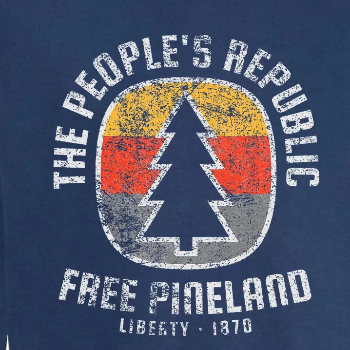 Free Pineland Camping Badge Garment-Dyed Sweatshirt