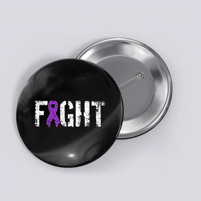 Fight Pancreatic Cancer Military Style Awareness Ribbon Button