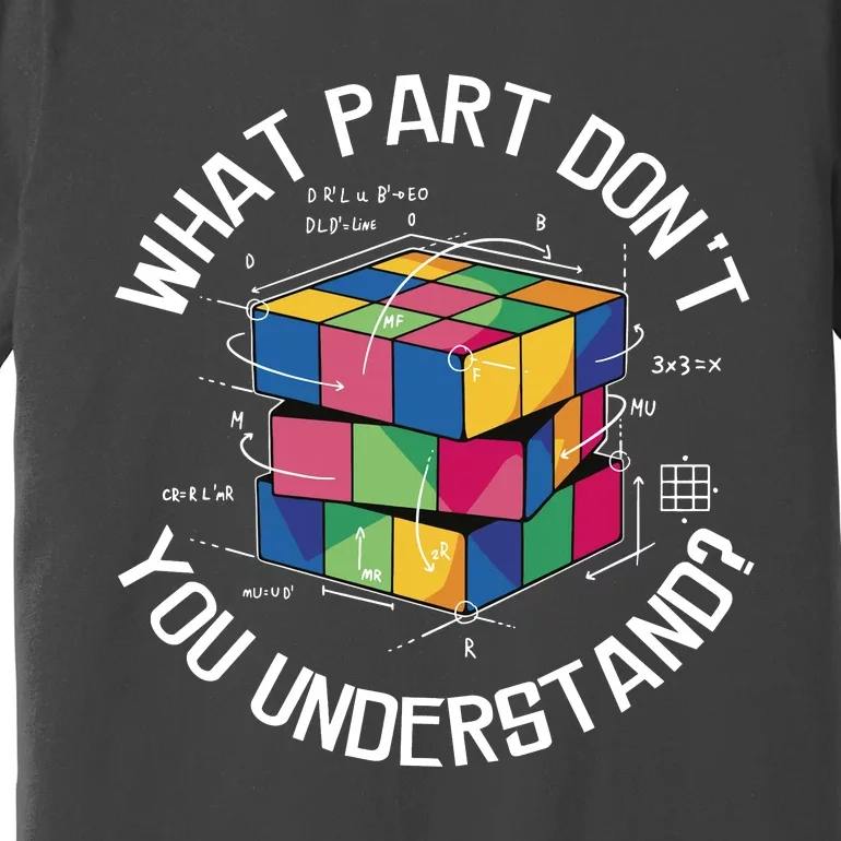 Funny Puzzle Cube Premium T-Shirt