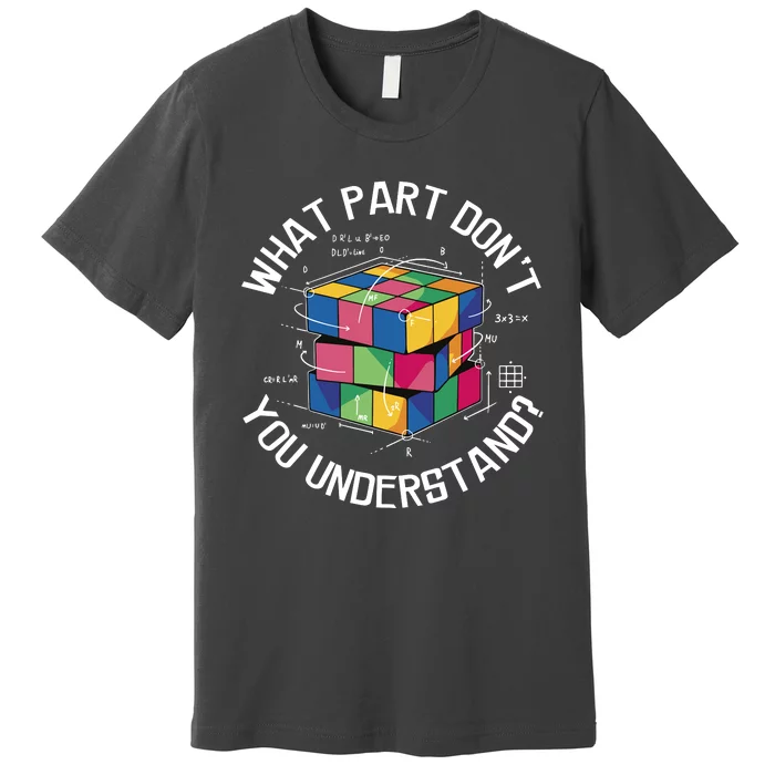 Funny Puzzle Cube Premium T-Shirt