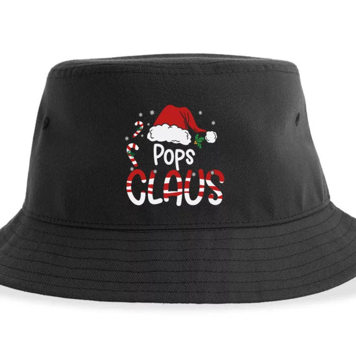 Funny Pops Claus Christmas Pajamas Santa Hat Costume Sustainable Bucket Hat