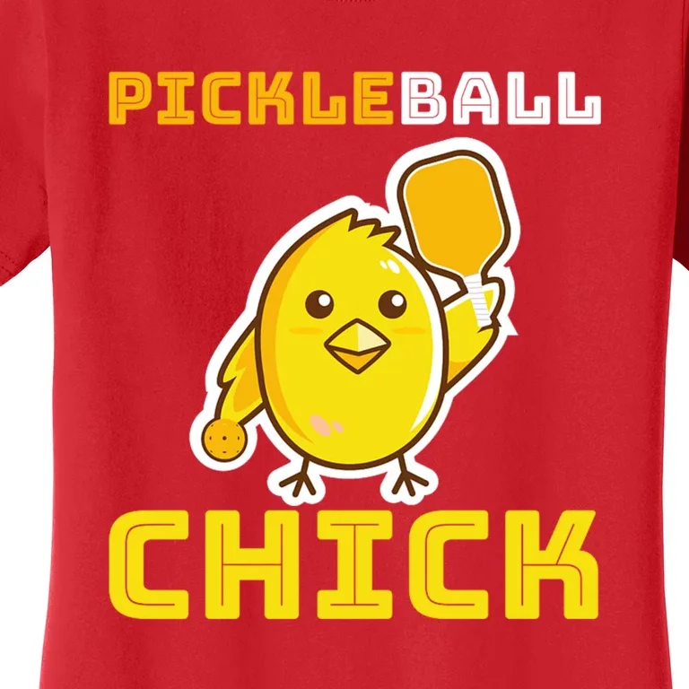 Funny Pickleball Chick Women's T-Shirt