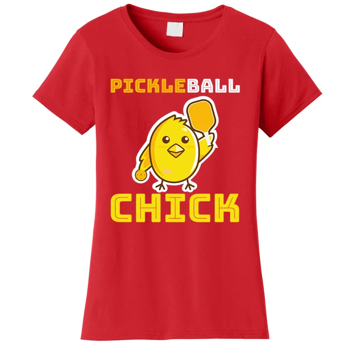 Funny Pickleball Chick Women's T-Shirt