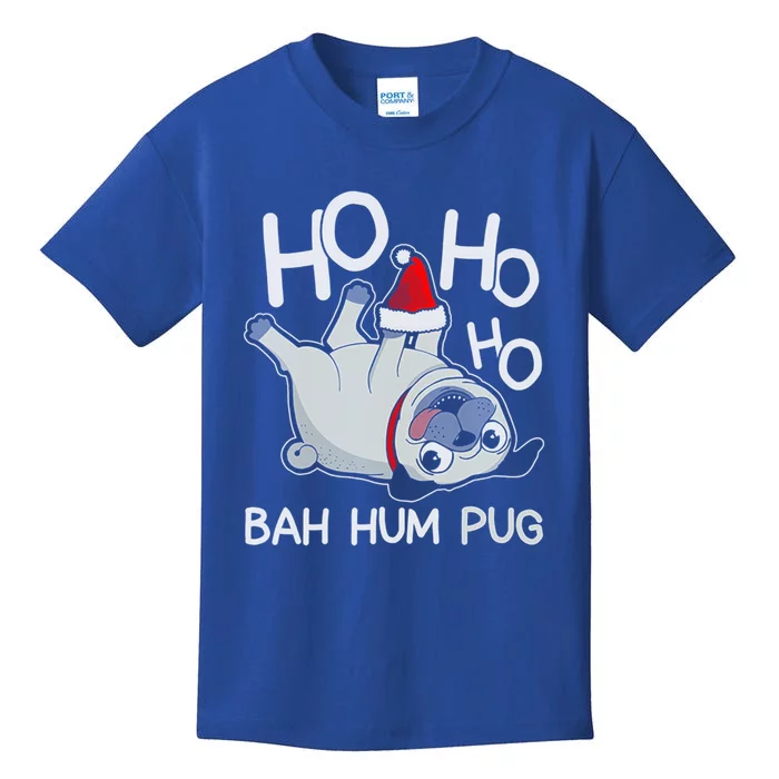 Funny Pug Christmas Pug Gift Kids T-Shirt