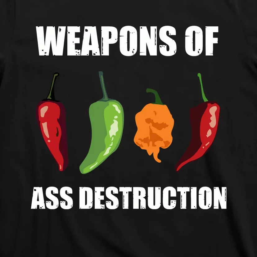 Funny Pepper Chili Head Spicy Hot Foods Gift T-Shirt