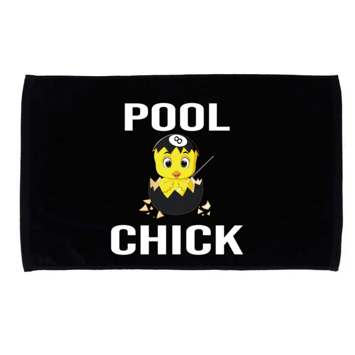 Funny Pool Chick Billiards Gift For Father’s Day Microfiber Hand Towel