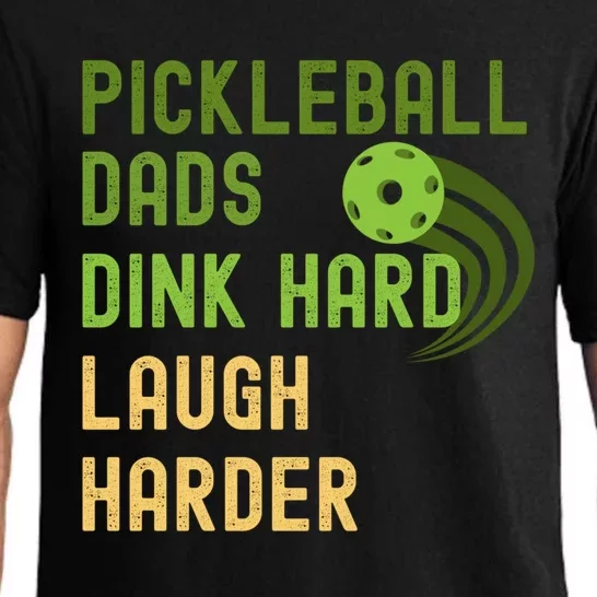 Funny Pickleball Dink Dad Fathers Day Cute Gift Pajama Set