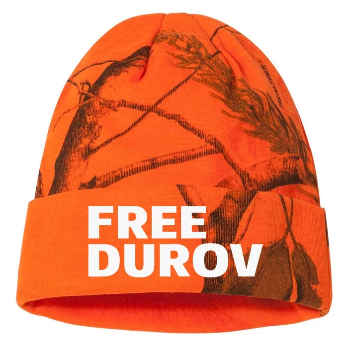 Free Pavel Durov Privacy Is Not A Crime Kati - 12in Camo Beanie