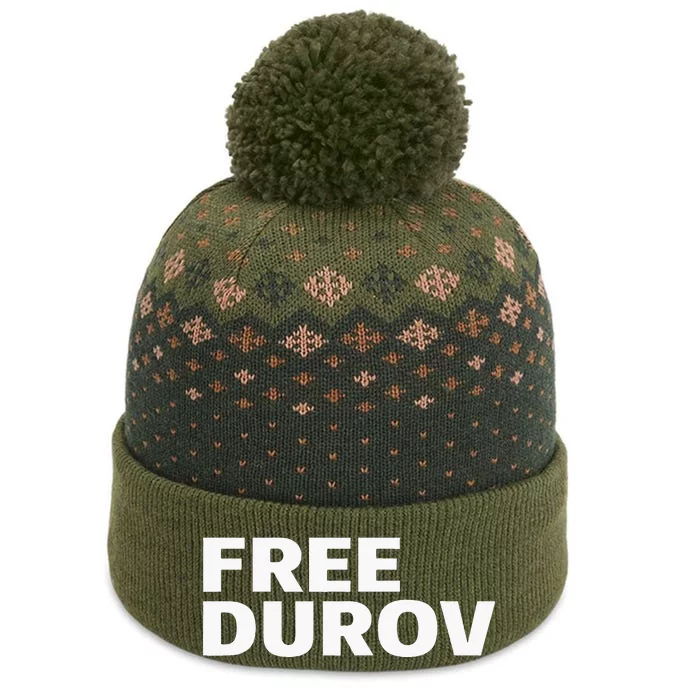 Free Pavel Durov Privacy Is Not A Crime The Baniff Cuffed Pom Beanie