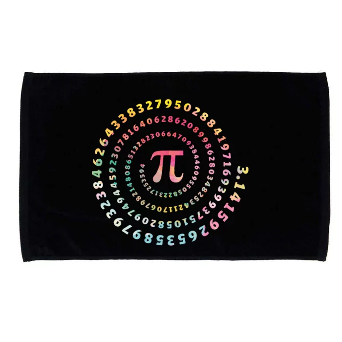 Funny Pi Day Math Lover Gift Microfiber Hand Towel