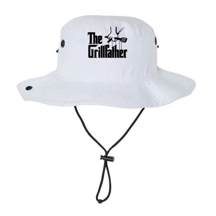 Funny Parody Dad Grilling Bbq Meat Humor Grillfather Gift Legacy Cool Fit Booney Bucket Hat