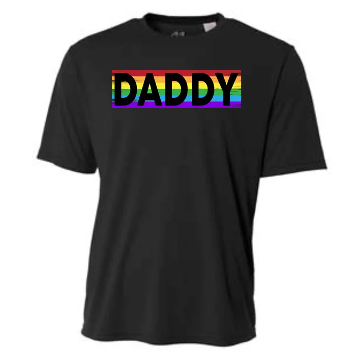 Funny Pride Daddy Gift Proud Gay Lesbian Lgbt Gift Father's Day Gift Cooling Performance Crew T-Shirt