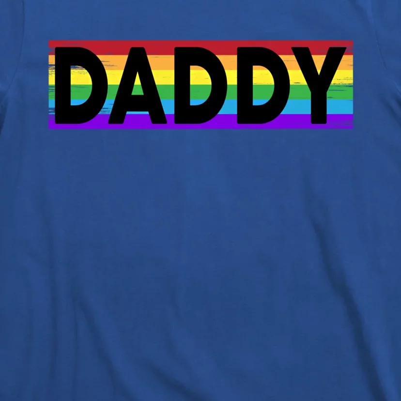 Funny Pride Daddy Gift Proud Gay Lesbian Lgbt Gift Father's Day Gift T-Shirt