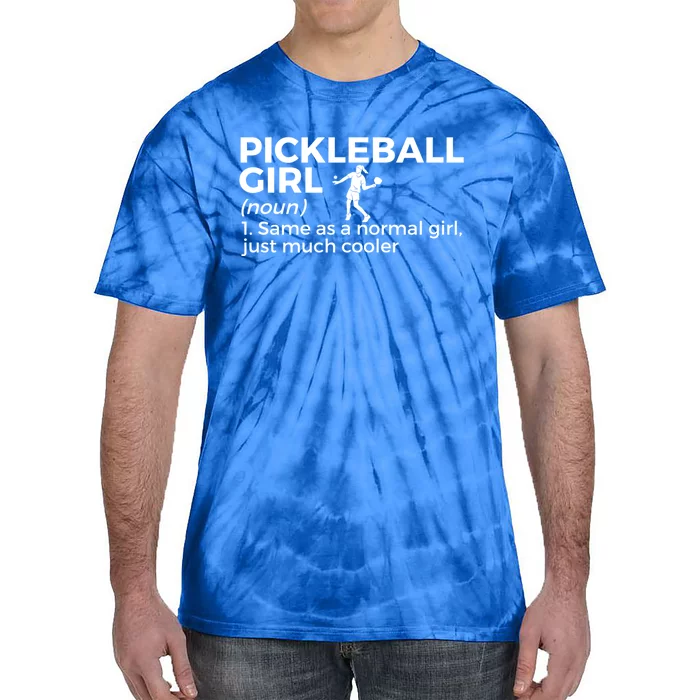 Funny Pickleball Definition Gift Tie-Dye T-Shirt