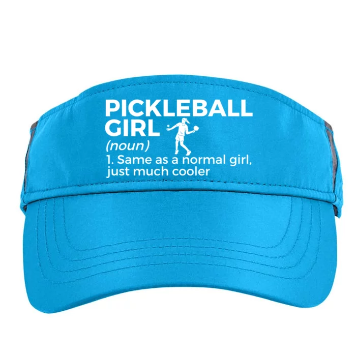 Funny Pickleball Definition Gift Adult Drive Performance Visor